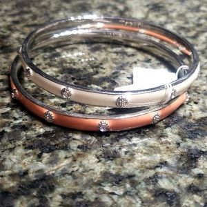 Lia Sophia bangle silver bracelets